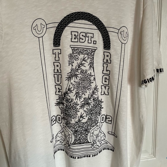 True Religion Mens Sz 3XL Graphic Tee Tshirt - Picture 6 of 10